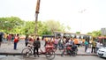 public place bus stand photo Paschim Vihar, Delhi , India- 14 Ã¢â¬Å½June Ã¢â¬Å½2022